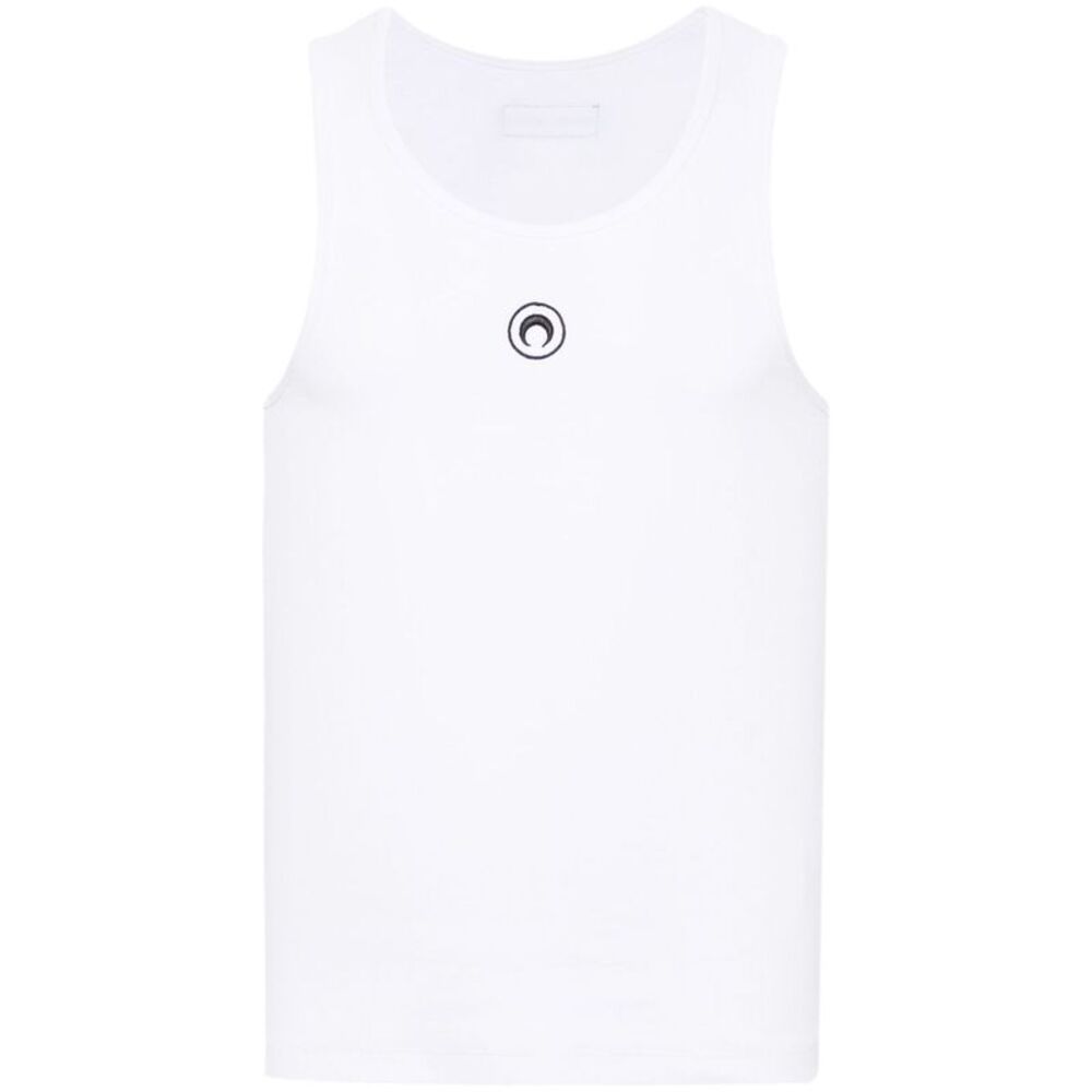 Marine Serre Men's Moon Cotton Tank Top
